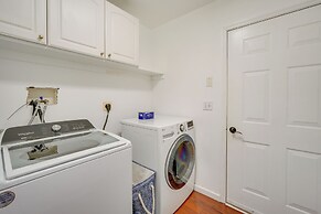 Porch & Fire Pit: Shawnee on Delaware Home!