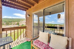Angel Fire Mountain Condo: Steps to Ski Resort!