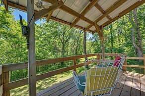 Secluded St Charles Cabin w/ Gas Grill + Fire Pit!