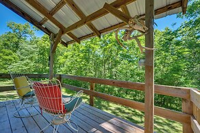 Secluded St Charles Cabin w/ Gas Grill + Fire Pit!