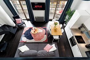 Two-level Loft with balcony and parking