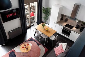 Two-level Loft with balcony and parking