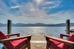 Waterfront Lake George Lodge w/ Boat Dock & Lift!