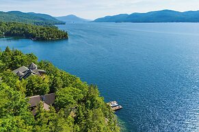 Waterfront Lake George Lodge w/ Boat Dock & Deck!