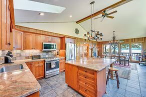 Waterfront Lake George Lodge w/ Boat Dock & Deck!