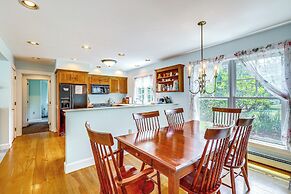 Lakefront New London Retreat w/ Dock & Hot Tub!