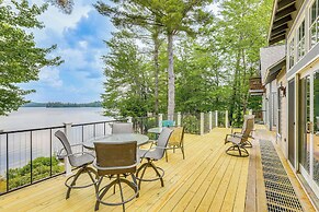Lakefront New London Retreat w/ Dock & Hot Tub!