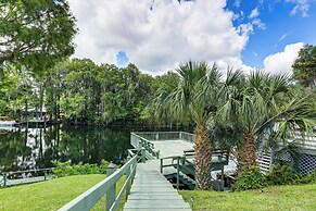 Boathouse & Dock: Riverfront Dunnellon Getaway!