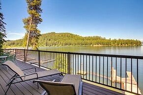 Beautiful Lake Coeur D'alene Retreat: Deck & View!