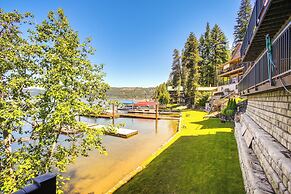 Beautiful Lake Coeur D'alene Retreat: Deck & View!