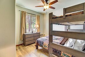 Fire Pit + Deck: Airy Cabin Near Pinetop Lakes