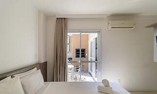 IAPs Apto 140m da praia Floripa