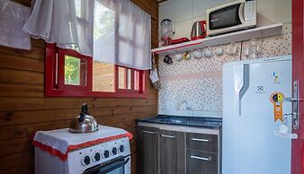 PRJ Cabanas sossegadas na praia do Rosa