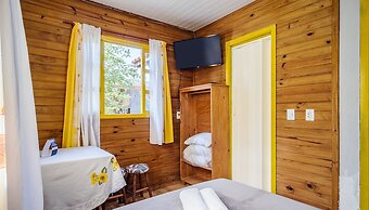 PRJ Cabanas sossegadas na praia do Rosa