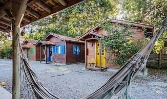 PRJ Cabanas sossegadas na praia do Rosa