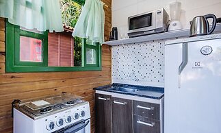 PRJ Cabanas sossegadas na praia do Rosa