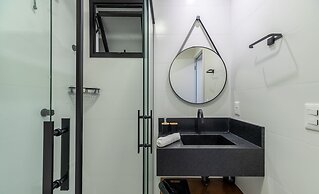 MHFA Studios em Prédio Luxuoso Vista Mar