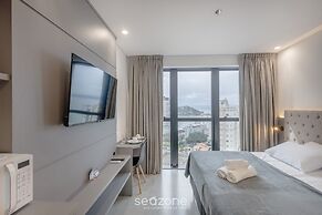 MHFA Studios em Prédio Luxuoso Vista Mar