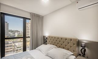 MHFA Studios em Prédio Luxuoso Vista Mar