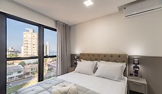 MHFA Studios em Prédio Luxuoso Vista Mar