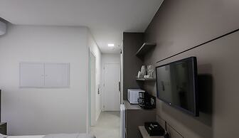 MHFA Studios em Prédio Luxuoso Vista Mar
