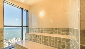MHFA Studios em Prédio Luxuoso Vista Mar