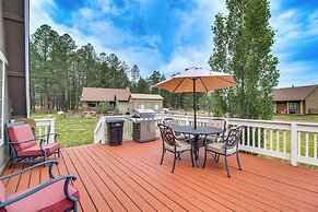 Pinetop Cabin w/ Private Fire Pit & Mountain Views