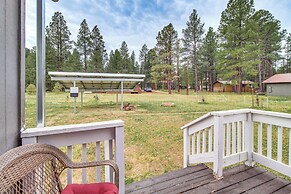 Pinetop Cabin w/ Private Fire Pit & Mountain Views