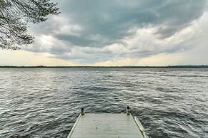 Private Dock on Messalonskee Lake: Cozy Cottage!