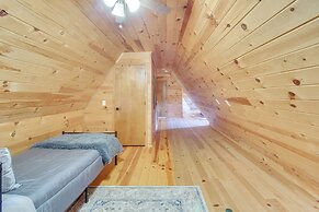 Home w/ Fire Pit on 27 Acres in Walhalla!