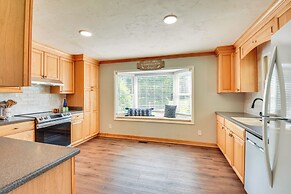 Home w/ Fire Pit on 27 Acres in Walhalla!