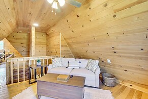 Home w/ Fire Pit on 27 Acres in Walhalla!