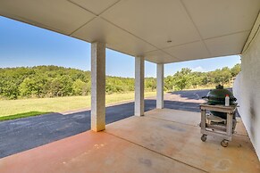 Home w/ Fire Pit on 27 Acres in Walhalla!