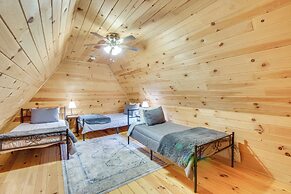 Home w/ Fire Pit on 27 Acres in Walhalla!