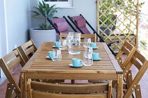 Una terrazza sul Golfo di Napoli