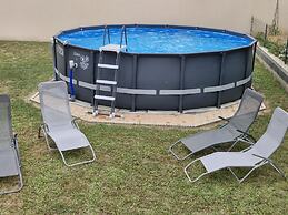 Pretty Villa With Above Ground Pool