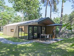 Modern Chalet With air Conditioning, on a Holiday Park at 12 km. From 