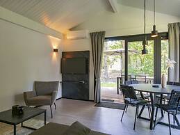Modern Chalet With air Conditioning, on a Holiday Park at 12 km. From