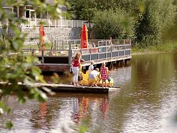 Modern Chalet With air Conditioning, on a Holiday Park at 12 km. From