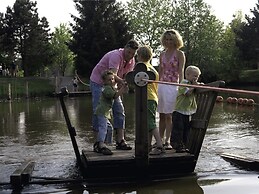 Restyled, Waterfront Bungalow With Rowing Boat, in a Holiday Park