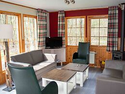 Cozy Chalet With a Decorative Fireplace