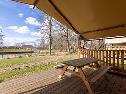 Nice Safari Tent With Kitchen, at a Recreational Lake