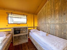 Nice Safari Tent With Kitchen, at a Recreational Lake