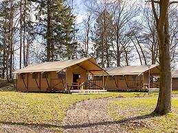 Nice Safari Tent With Kitchen, at a Recreational Lake