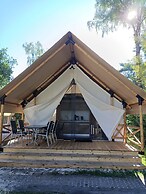 Nice Tent Lodge With Veranda