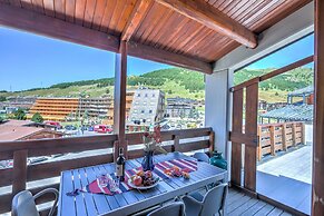 Sestriere Terrace Apt Few Steps From Ski