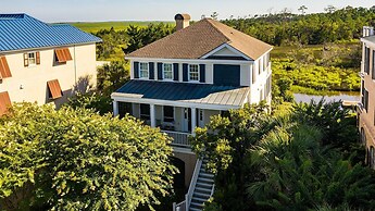 Delightful, Low Country Home With Dock On Debordieu Channel 4 Bedroom 