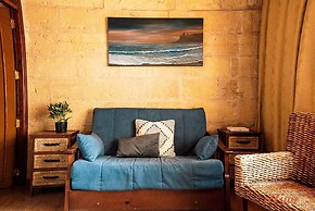 A Pretty Duplex Apartment in a Gozo Village Square