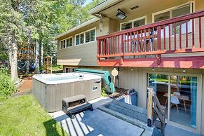 Spacious Eagle River Escape w/ Hot Tub + Views!