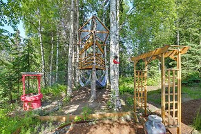 Spacious Eagle River Escape w/ Hot Tub + Views!